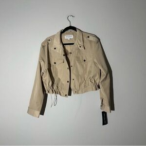 NWT Marc New York Jeans khaki crop jacket size S